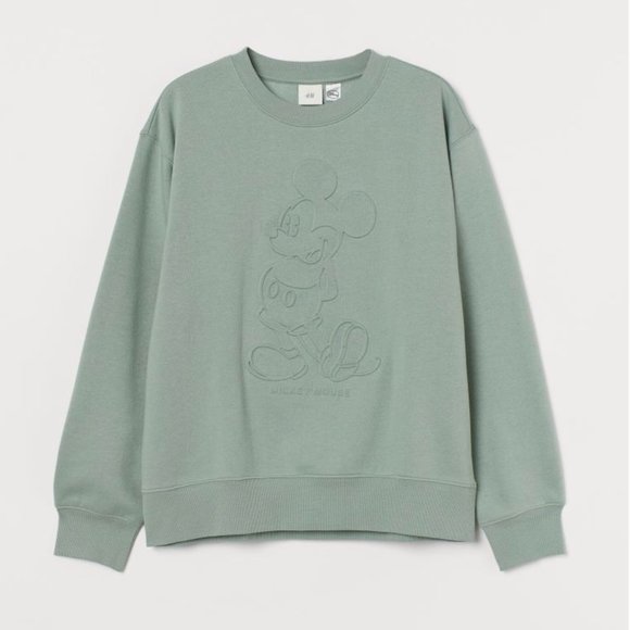 H&M x Disney Sweatshirt Mint Size XL Womens - Picture 2 of 16